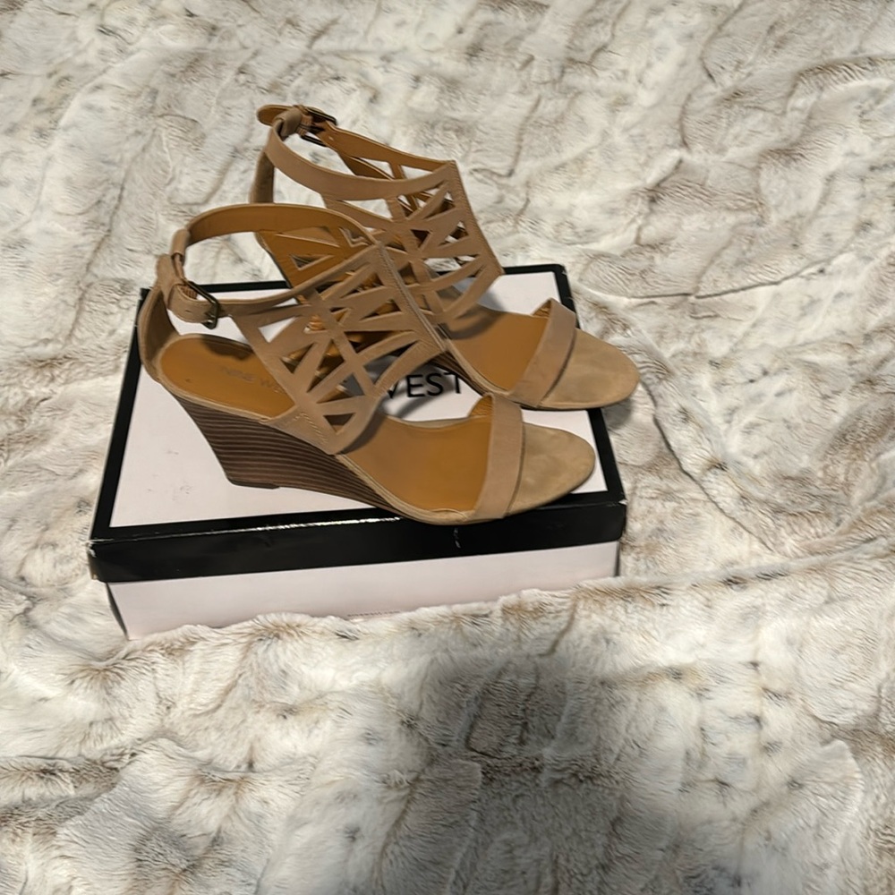 Nine West heels. Like new worn twice